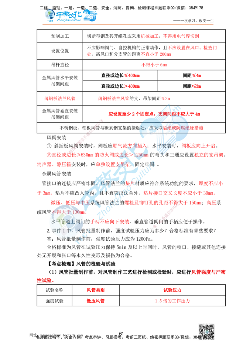 01.25一建机电实务-案例冲刺课（打印版）_2026年一级建造师_2026年一建机电_2025年一建机电SVIP_04-冲刺串讲✿考点强化✿小灶集训_46-机电《冲刺面授班》刘建军ZJ_课程讲义