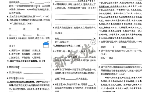 六年级语文上册人教版24秋《15天满分备考期末系统总复习》_2024年人教版小学数学一二三四五六年级上册下册期中期末试a0747_期末总复习_《15天满分备考期末系统总复习》