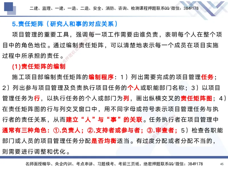 01.2025黄雨诗-考前强化直播-管理1_2026年一级建造师_2026年一建管理_2025年一建管理SVIP_04-冲刺串讲✿考点强化✿小灶集训_33-管理《考前强化直播》黄雨诗HX_讲义