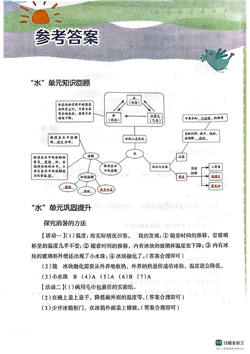暑假轻松升级科学3升4_2024年人教版小学数学一二三四五六年级上册下册期中期末试a0747_小学全科《同步练习+精品试卷》打包下载（1-6年级单元月考期中期末试卷）_小学科学
