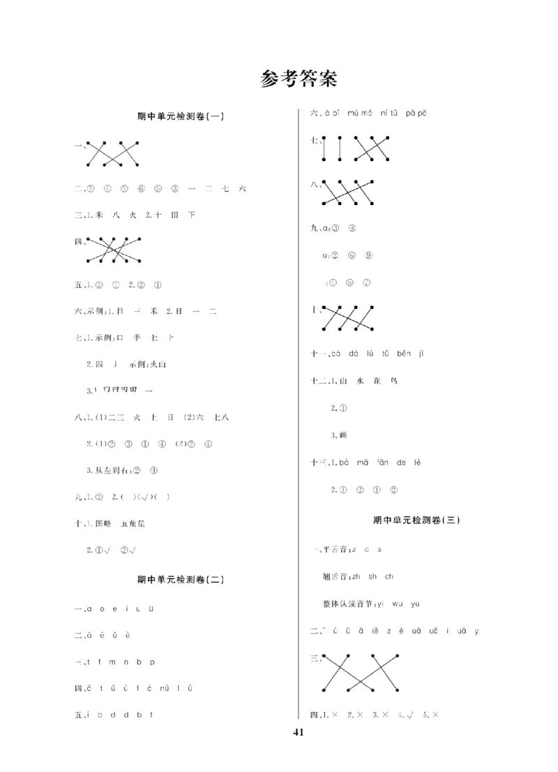 1年级-语文-人教_25秋语数英期中测试卷专题_语数英1-6年级期中试卷电子版A+题优名卷_25秋期中测试卷语文1-6