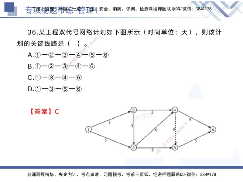 01.2025黄雨诗-专项刷题带练-管理1_2026年一级建造师_2026年一建管理_2025年一建管理SVIP_03-习题精析✿实战特训✿模考通关_44-管理《专项刷题带练》黄雨诗HX_讲义