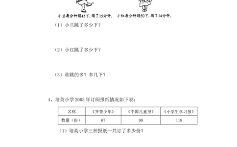 14乘法（附答案）5页_小学数学口算竖式脱式计算应用题一二三四五六年级上下册电_小学数学口算题库电子版（1-6）_笔算题（1-小升初）_笔算题适合3年级