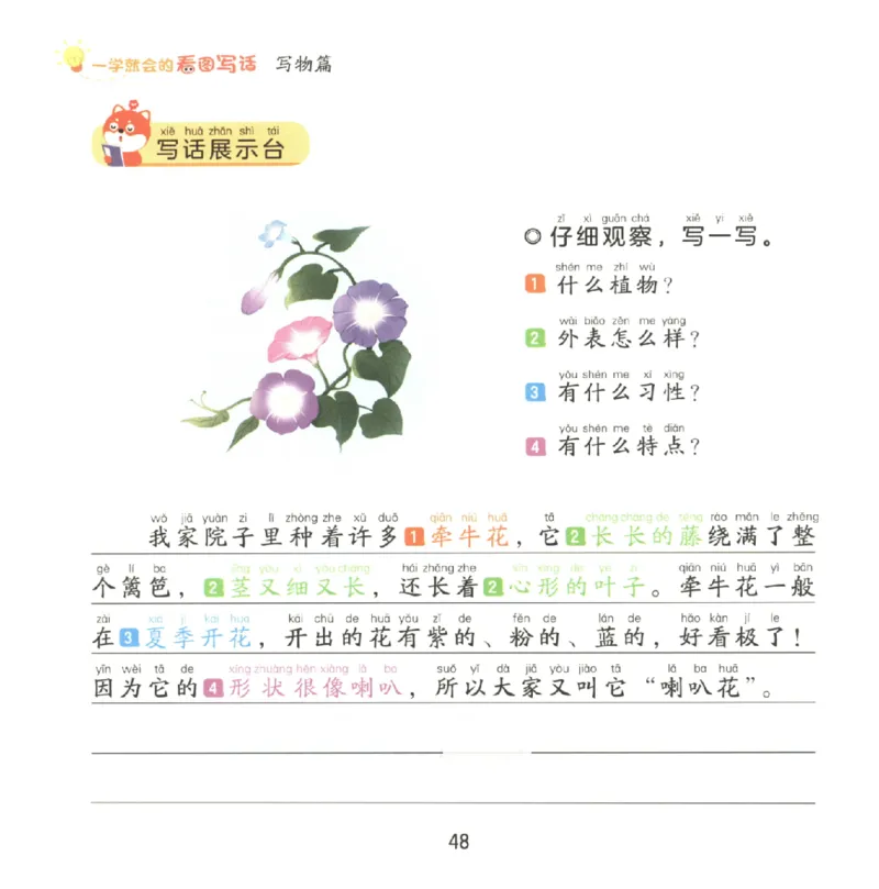 一学就会的看图写话(写物篇)(1)_一学就会的看图写话