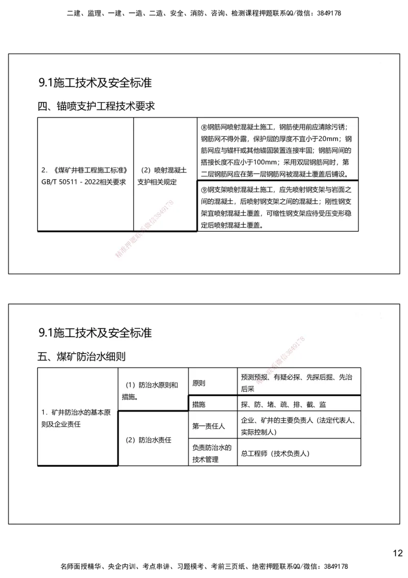 09.2025赵景满-名师精讲通关-009第二篇-第9章相关标准_2026年一级建造师_2026年一建矿业_2025年一建矿业SVIP_02-基础精讲✿高端面授✿深度强化_14-矿业《名师精讲通关》赵景满HX
