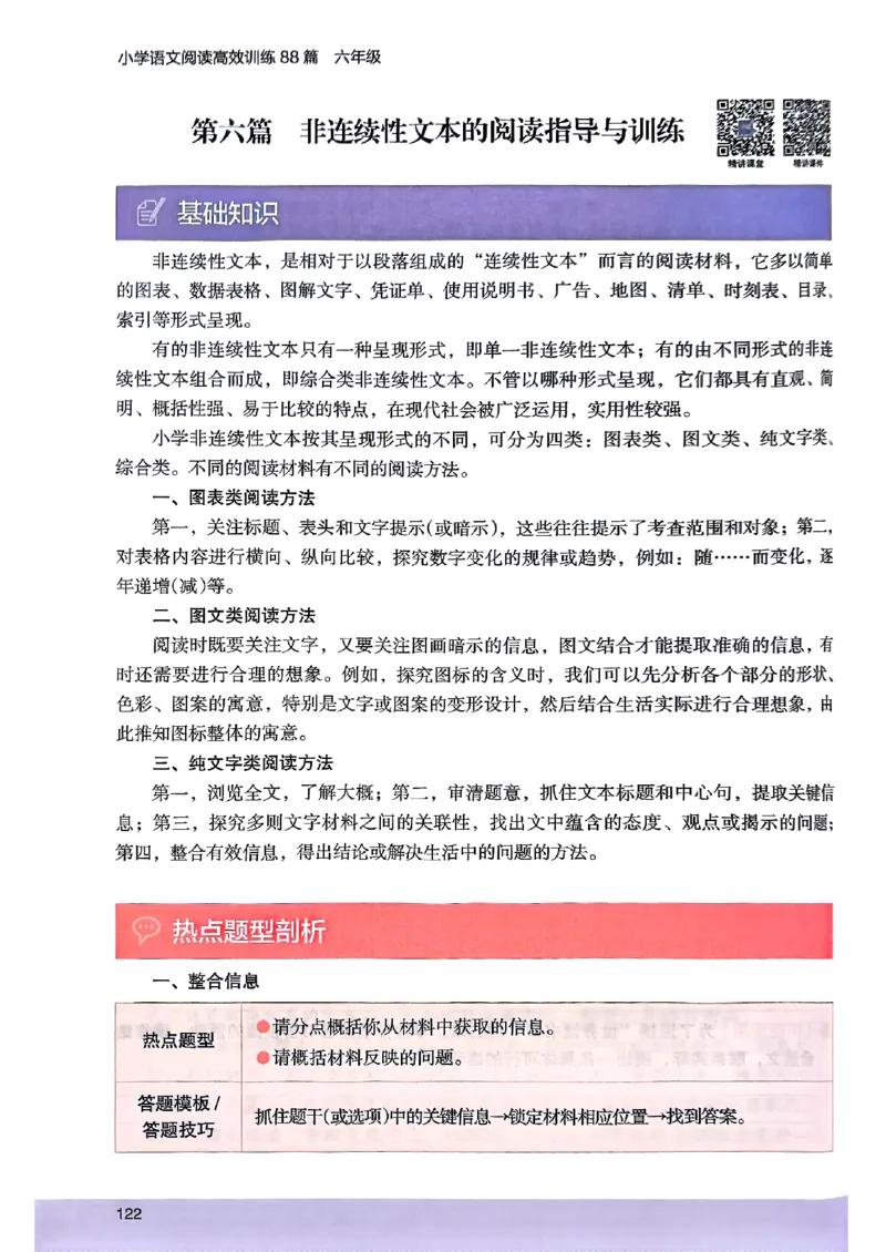 2026版六年级木头马88篇高效训练-副本_26版高效阅读88篇六年级
