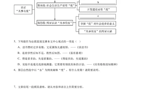 专题22议论文阅读(原卷版)_2023-2025《3年中考1年模拟真题分类汇编》语文
