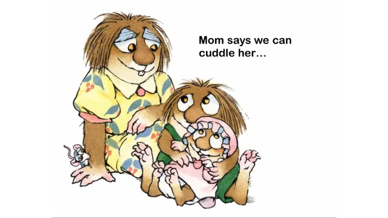 08.Thenewbaby_Frank（小毛怪）老师爆笑阅读单词课（50个故事3000词）_小炸毛爆笑故事单词课课件