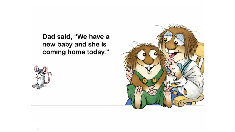 08.Thenewbaby_Frank（小毛怪）老师爆笑阅读单词课（50个故事3000词）_小炸毛爆笑故事单词课课件