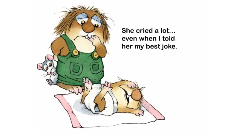 08.Thenewbaby_Frank（小毛怪）老师爆笑阅读单词课（50个故事3000词）_小炸毛爆笑故事单词课课件