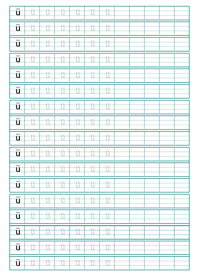 1_幼小衔接拼音描红共29页整张A4直接打印_拼音专项