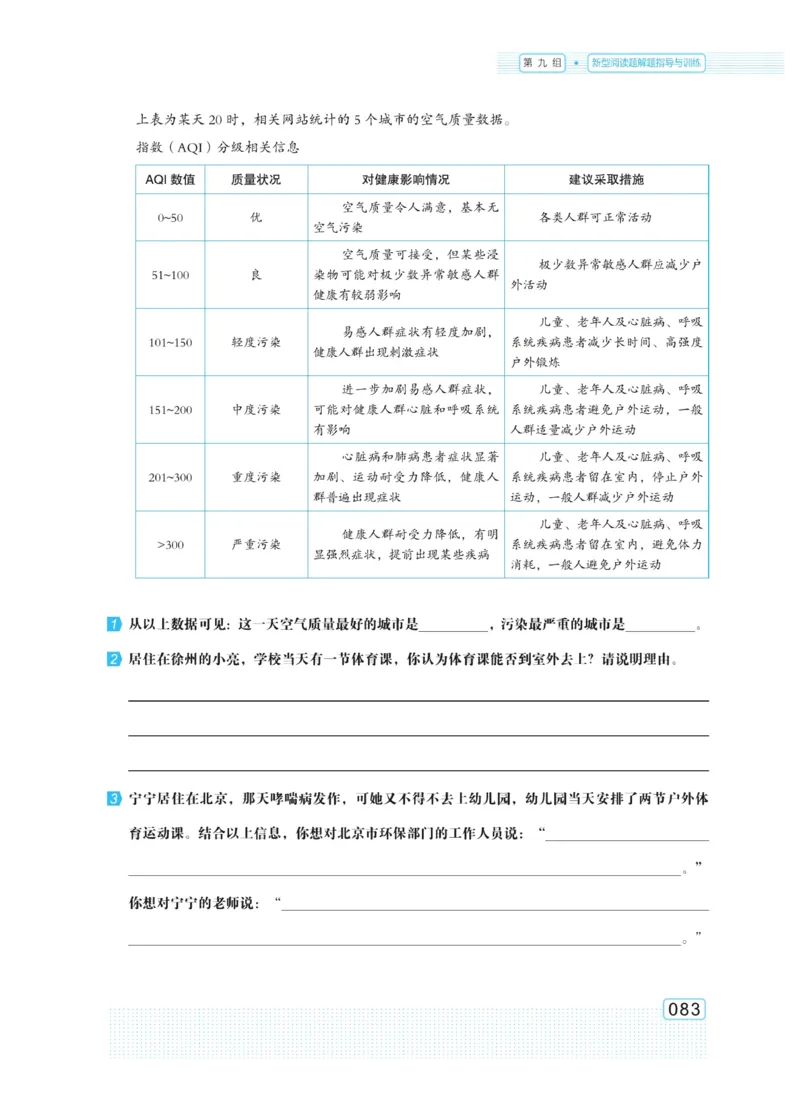 《群文阅读主题训练》语文6年级上册（RJ）