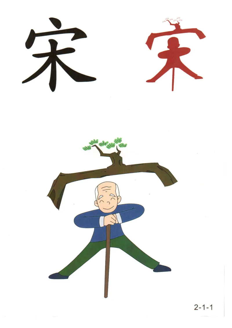 识字看图识字记忆闪卡-第二集_幼小语数英专项资料_幼小语文专项