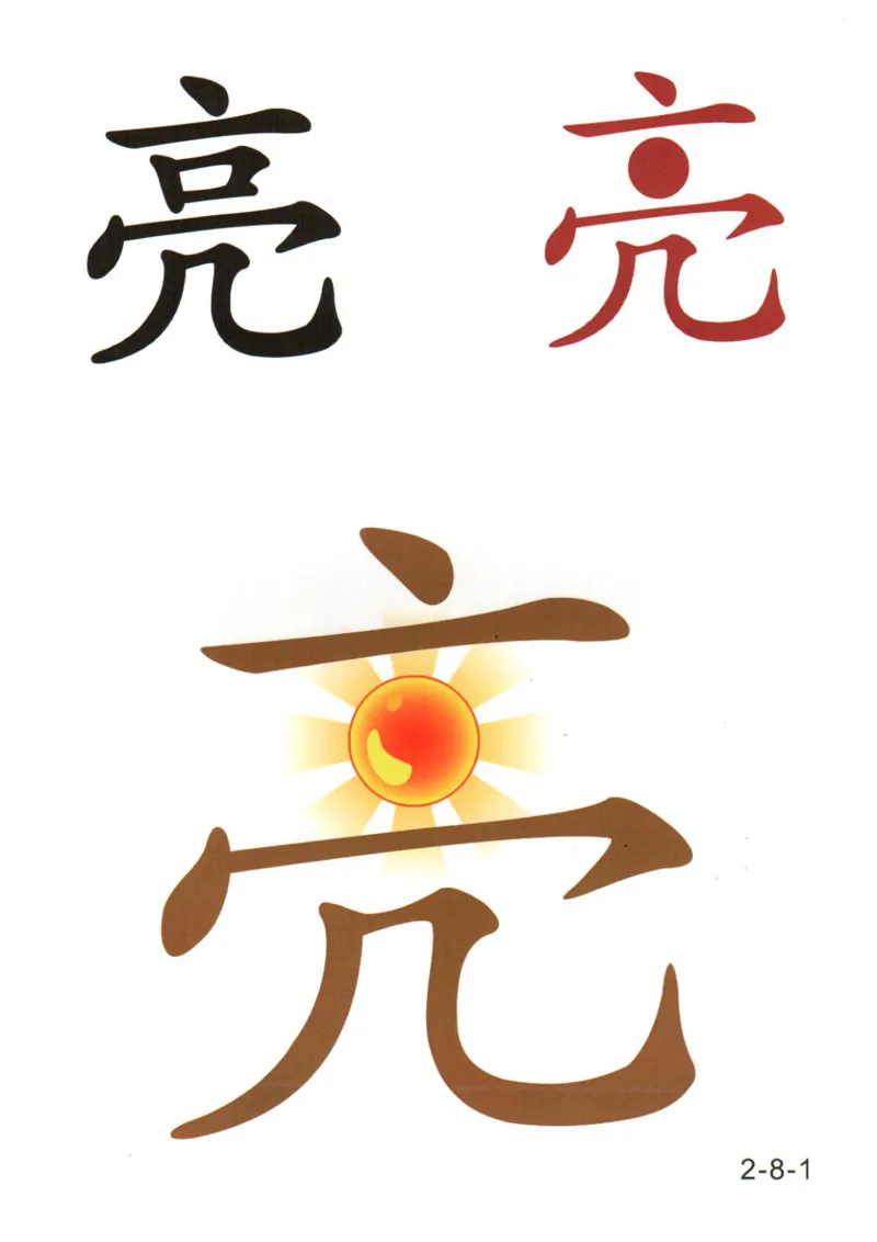 识字看图识字记忆闪卡-第二集_幼小语数英专项资料_幼小语文专项