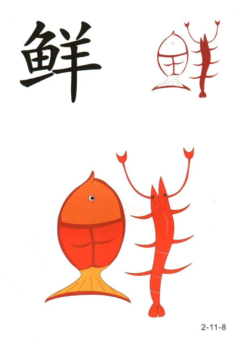 识字看图识字记忆闪卡-第二集_幼小语数英专项资料_幼小语文专项