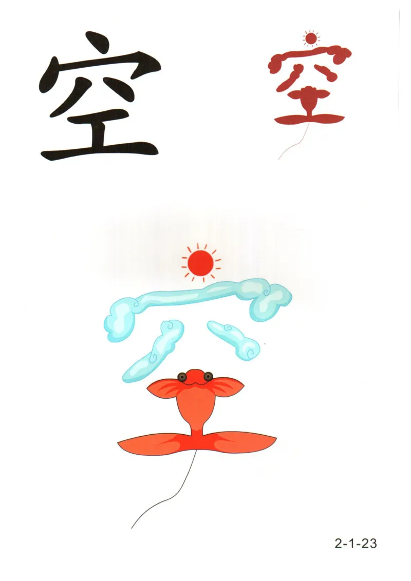 识字看图识字记忆闪卡-第二集_幼小语数英专项资料_幼小语文专项