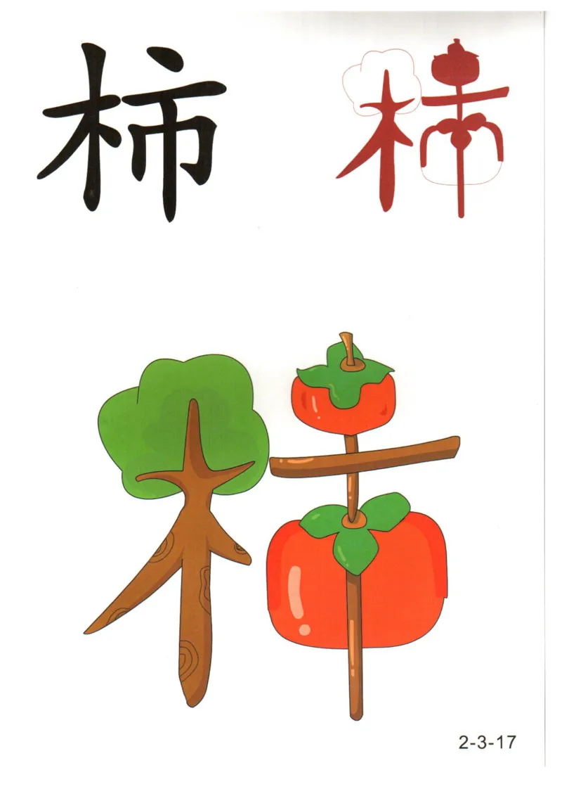 识字看图识字记忆闪卡-第二集_幼小语数英专项资料_幼小语文专项