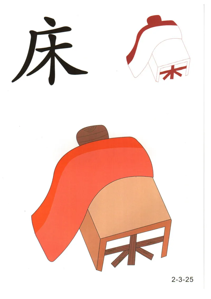 识字看图识字记忆闪卡-第二集_幼小语数英专项资料_幼小语文专项