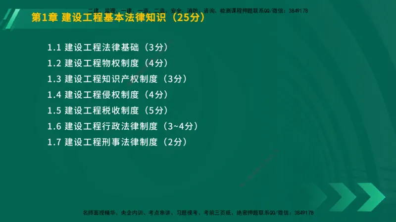 25年一建《工程法规》大V精讲第1章讲义在线版_2026年一建法规_2025年一建法规SVIP_02-基础精讲✿高端面授✿深度强化_25-法规《强化精讲班》陈印YL推荐
