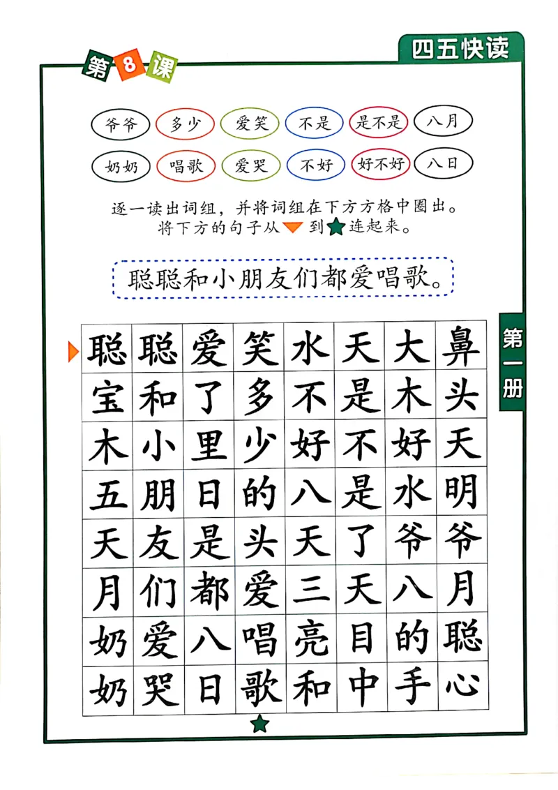 ☆四五快读-配套练习册-19f2832aedf2_幼小衔接全套_幼小衔接资料大全_幼小衔接资料1️⃣_幼小衔接语文_识字