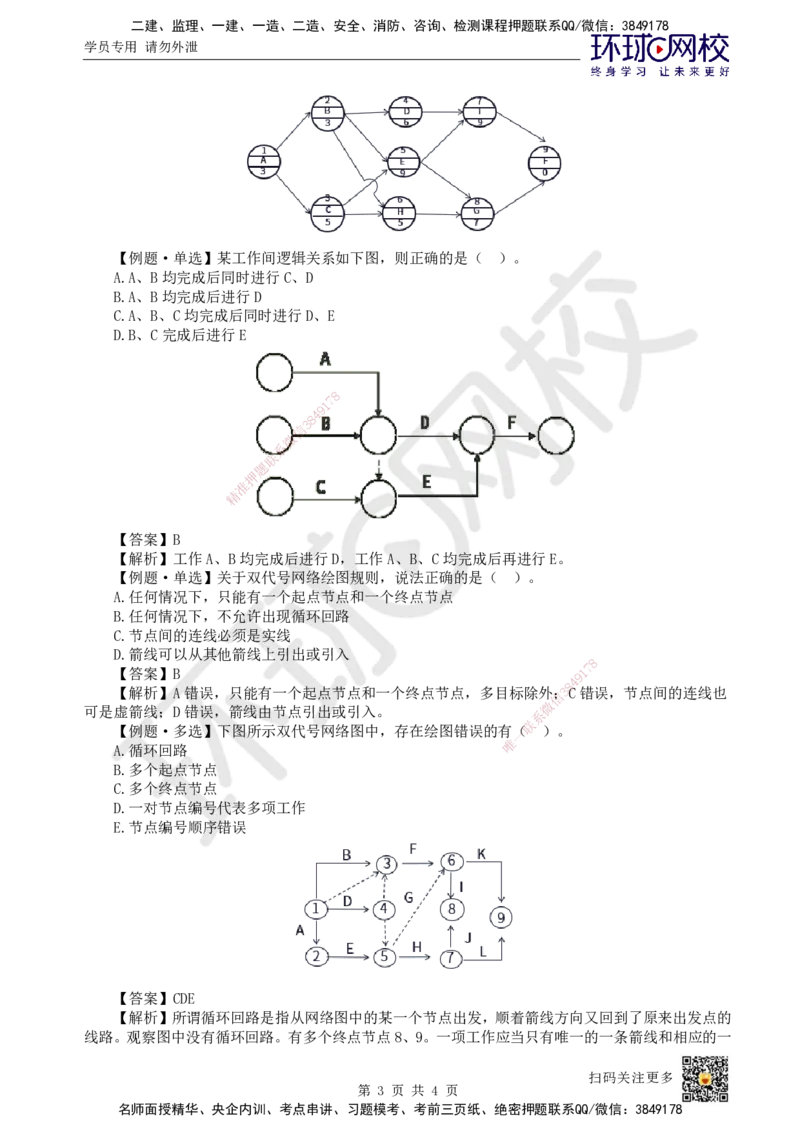 30.第30讲-43工程网络计划技术1_2026年一级建造师_2026年一建管理_2025年一建管理SVIP_02-基础精讲✿高端面授✿深度强化_25-管理《考点精讲班》张君、郑春秋HQ_郑春秋_讲义