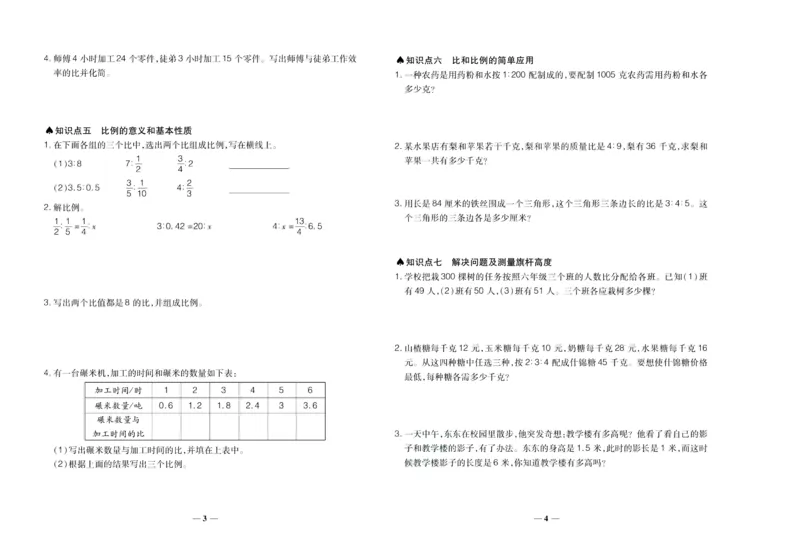 聚优《期末冲刺100分》六年级上册数学冀教版_2024年人教版小学数学一二三四五六年级上册下册期中期末试a0747_小学全科《同步练习+精品试卷》打包下载（1-6年级单元月考期中期末试卷）