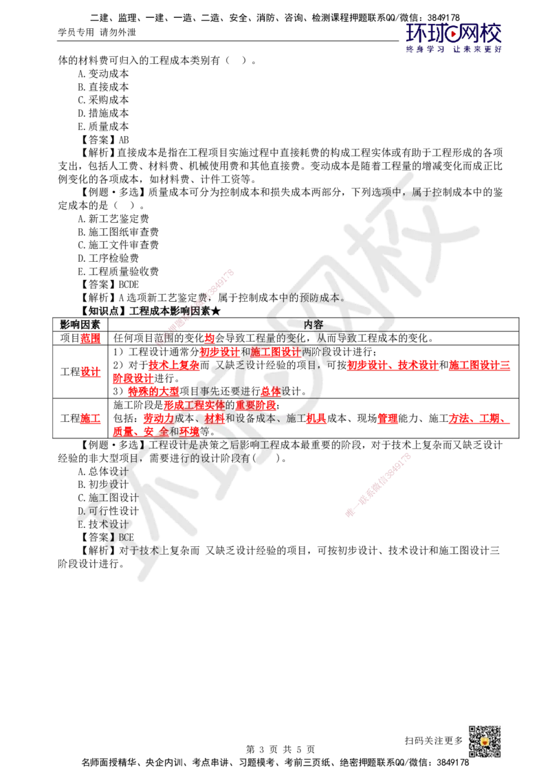 41.第41讲-61工程成本影响因素及管理流程_2026年一级建造师_2026年一建管理_2025年一建管理SVIP_02-基础精讲✿高端面授✿深度强化_25-管理《考点精讲班》张君、郑春秋HQ_郑春秋