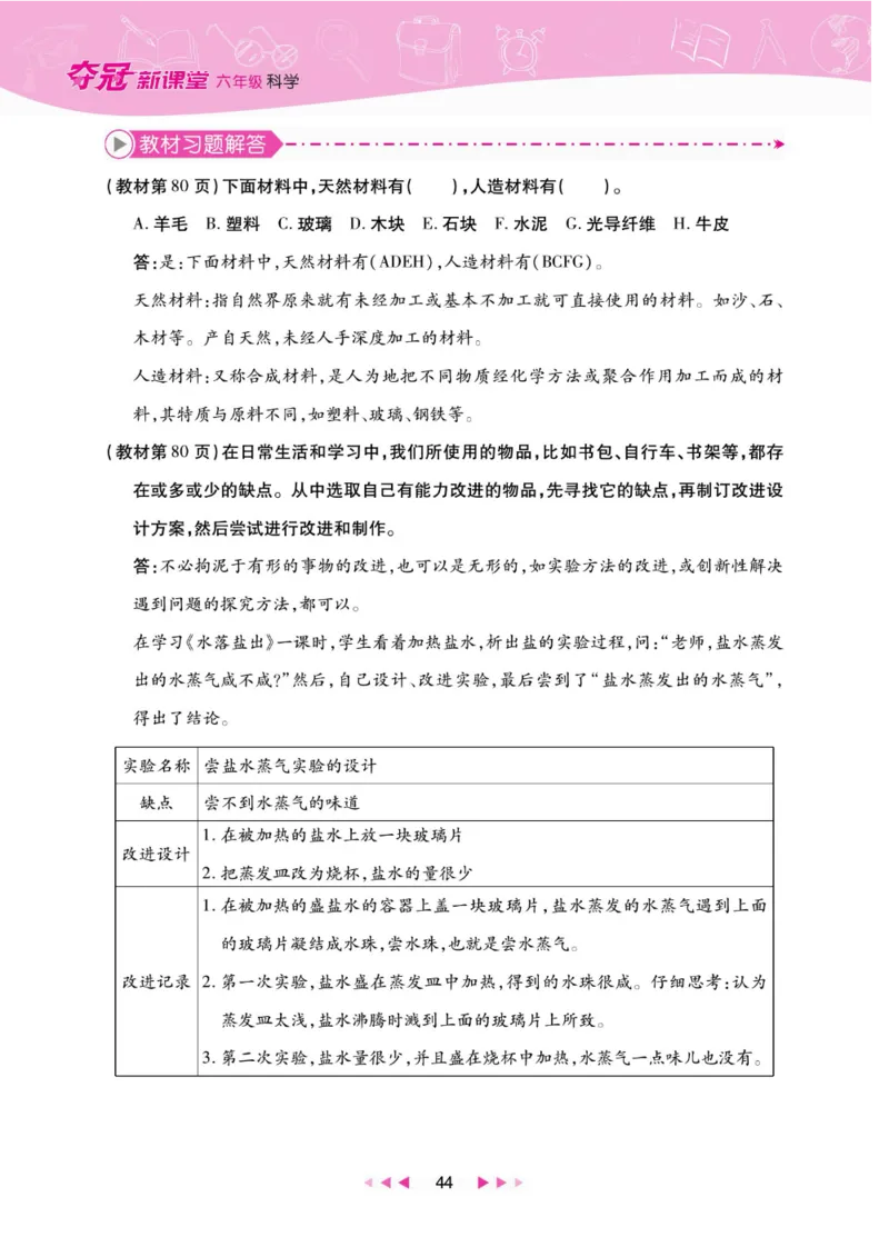 夺冠新课堂六年级下册科学大象版_2024年人教版小学数学一二三四五六年级上册下册期中期末试a0747_小学全科《同步练习+精品试卷》打包下载（1-6年级单元月考期中期末试卷）_小学科学