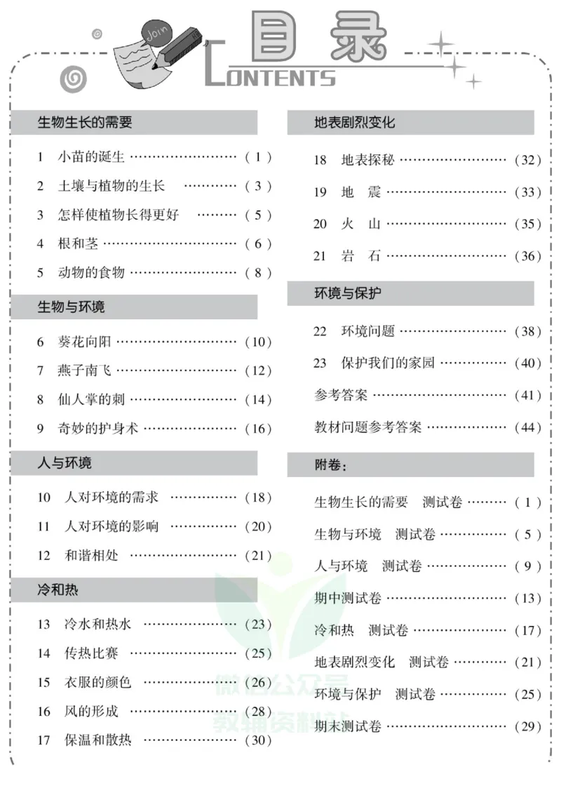 智能训练&middot;科学五年级上册冀人版_2024年人教版小学数学一二三四五六年级上册下册期中期末试a0747_小学全科《同步练习+精品试卷》打包下载（1-6年级单元月考期中期末试卷）_小学科学