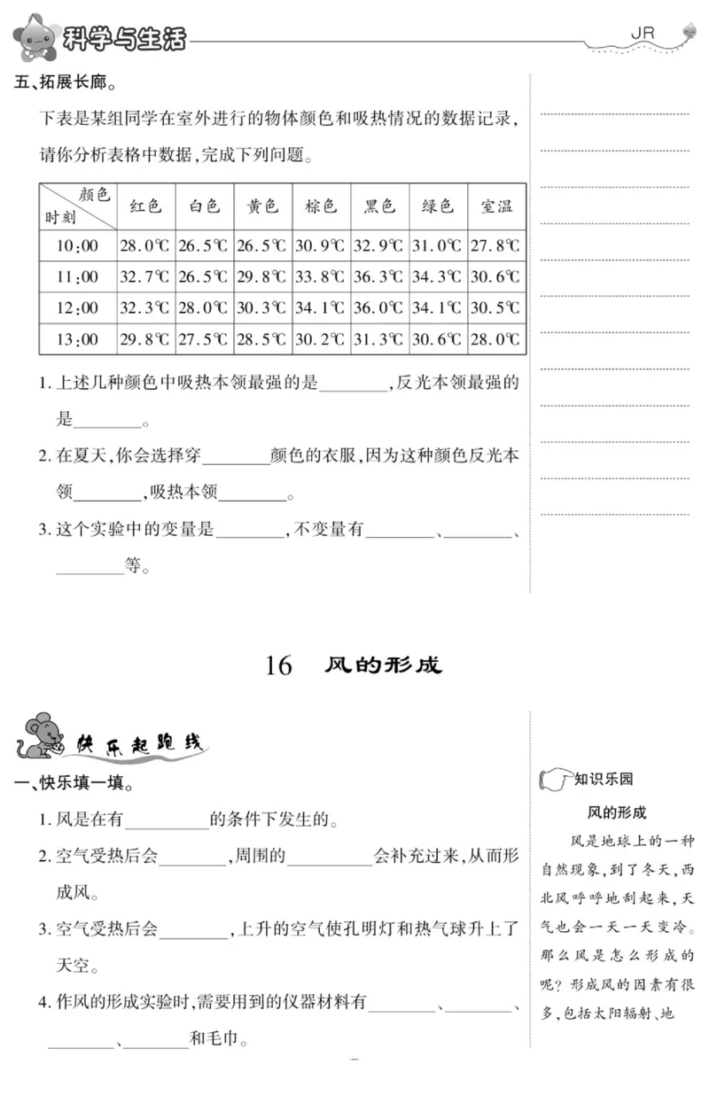 智能训练&middot;科学五年级上册冀人版_2024年人教版小学数学一二三四五六年级上册下册期中期末试a0747_小学全科《同步练习+精品试卷》打包下载（1-6年级单元月考期中期末试卷）_小学科学