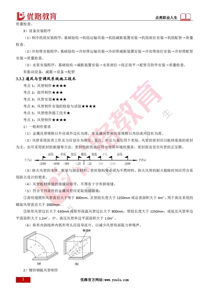 25年一建《机电实务》精讲第3章3&middot;3~3&middot;4讲义打印版_2026年一级建造师_2026年一建机电_2025年一建机电SVIP_02-基础精讲✿高端面授✿深度强化_25-机电《教材精讲班》黄老师YL