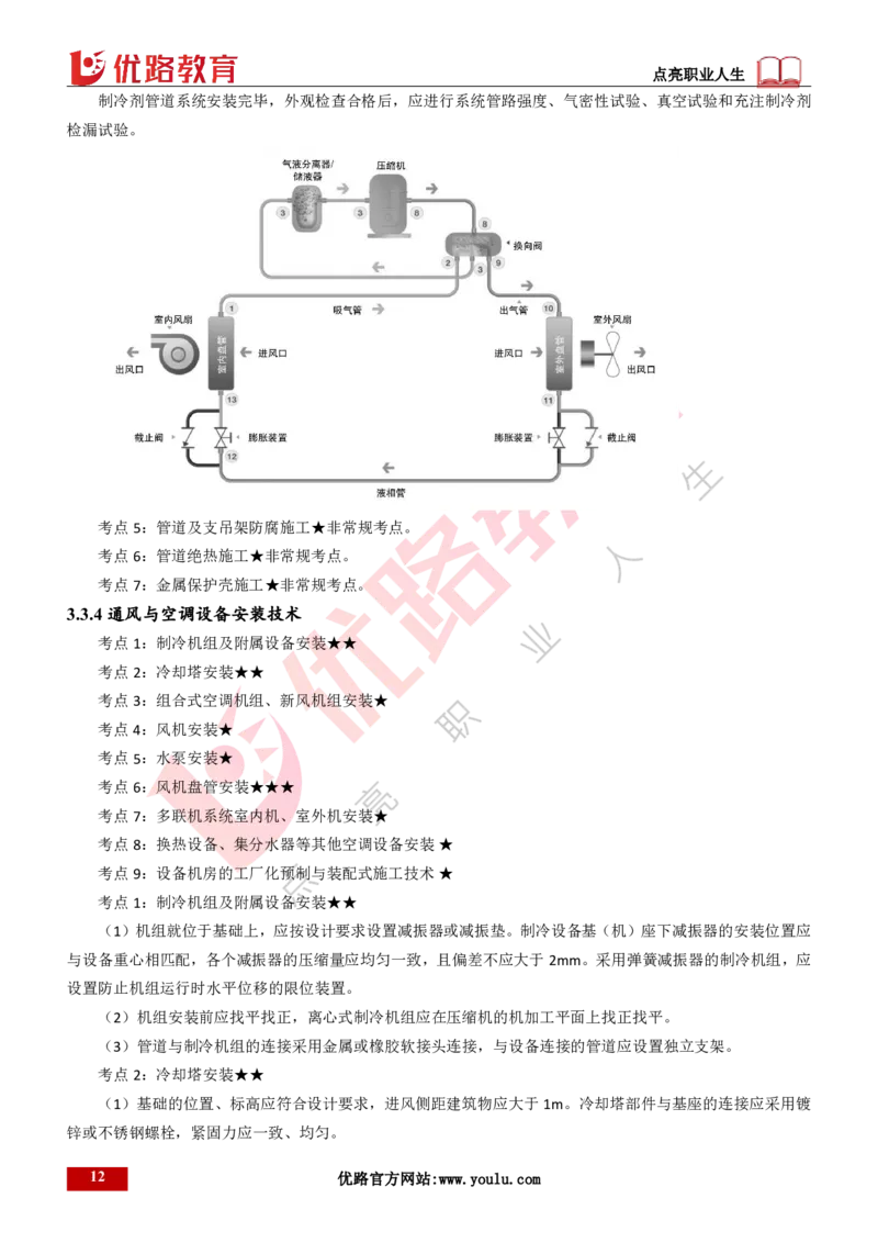25年一建《机电实务》精讲第3章讲义打印版_2026年一级建造师_2026年一建机电_2025年一建机电SVIP_02-基础精讲✿高端面授✿深度强化_25-机电《教材精讲班》黄老师YL