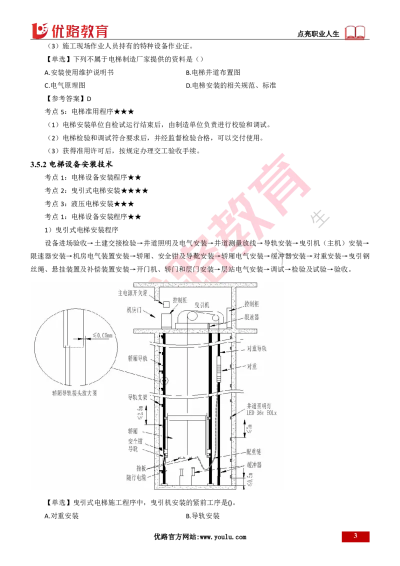 25年一建《机电实务》精讲第3章讲义打印版_2026年一级建造师_2026年一建机电_2025年一建机电SVIP_02-基础精讲✿高端面授✿深度强化_25-机电《教材精讲班》黄老师YL
