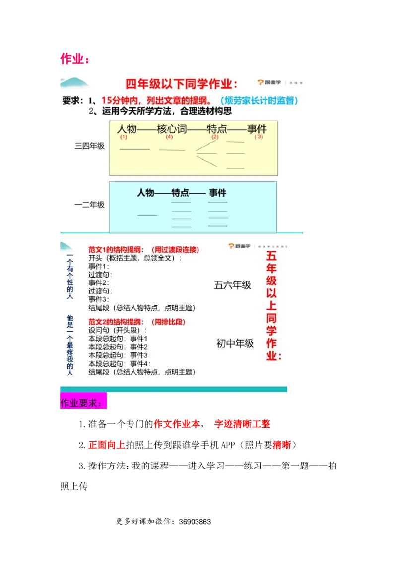 08.第八讲讲义_小学生作文专项名师课合集16套小学~视频+PDF_022.跟谁学无忧作文_讲义资料