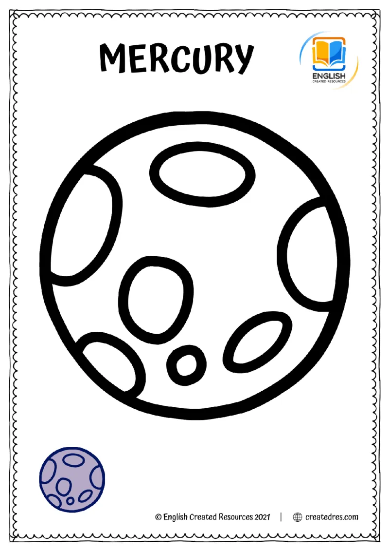 SpaceColoringBookCopyright2021EnglishCreatedResources_幼小语数英专项资料_幼小英语数字，字母