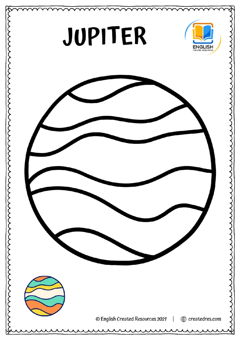 SpaceColoringBookCopyright2021EnglishCreatedResources_幼小语数英专项资料_幼小英语数字，字母