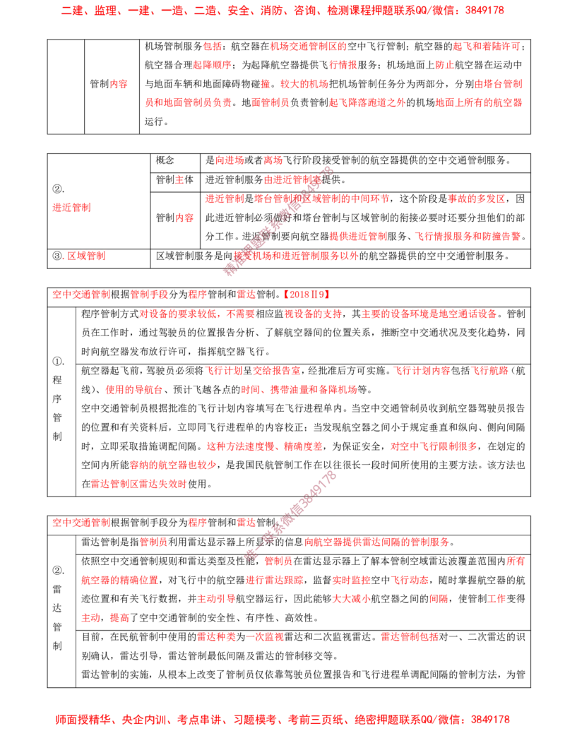 01.24-第3章-3.1-民航空管工程主要内容_2026年一级建造师_2026年一建民航_2025年一建民航SVIP_02-基础精讲✿高端面授✿深度强化_11-民航《教材精讲班》高永志SMR_03.第三章
