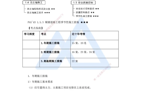 12.2025王欢-3D实景通关-专题一（11）季节性施工_2026年一级建造师_2026年一建市政_2025年一建市政SVIP_02-基础精讲✿高端面授✿深度强化_27-市政《实景精讲通关》王欢HX_讲义