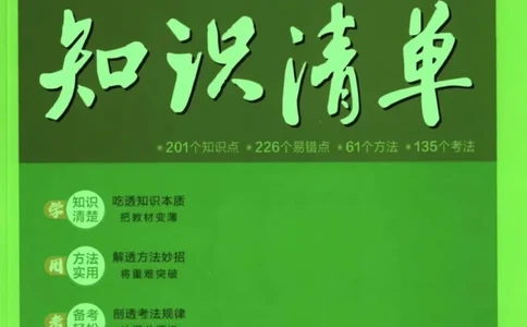 2026版53初中知识清单-生物