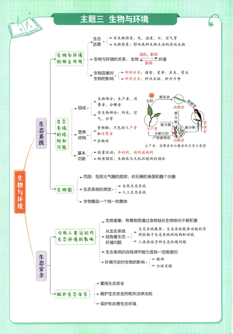 2026版53初中知识清单-生物