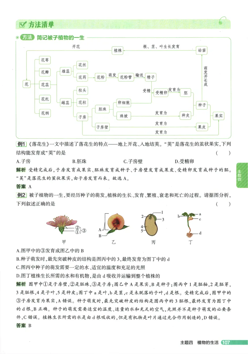 2026版53初中知识清单-生物
