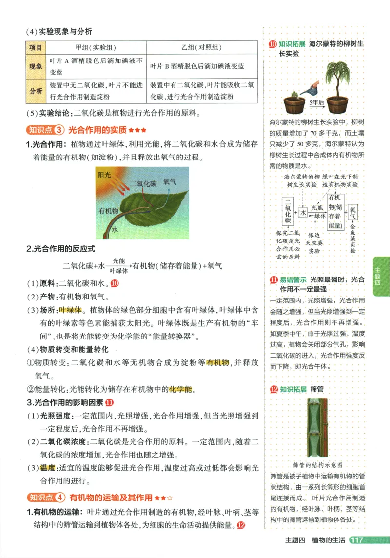 2026版53初中知识清单-生物