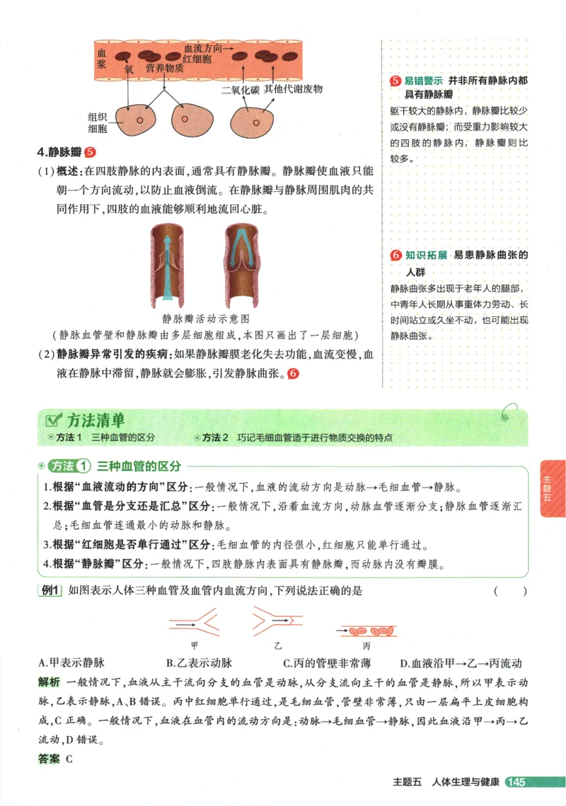 2026版53初中知识清单-生物