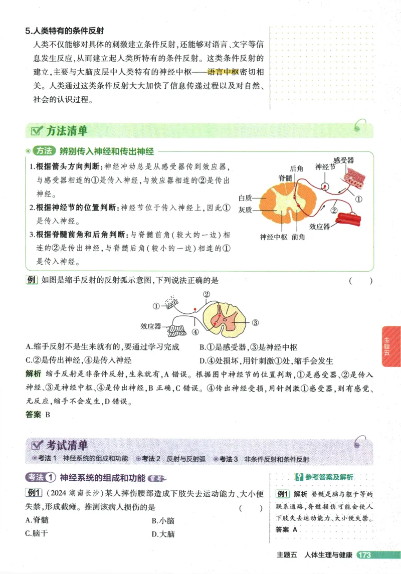 2026版53初中知识清单-生物