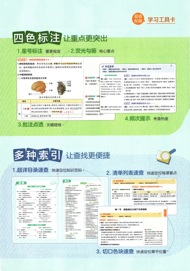 2026版53初中知识清单-生物