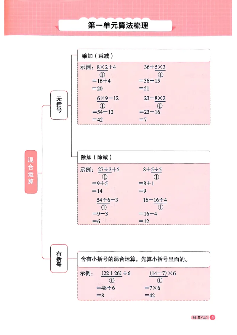 25秋三上计算小达人北师_阳光同学计算小达人北师25年上册234