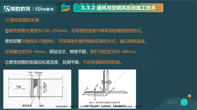 3.3通风与空调工程施工技术2（PPT版）_2026年一级建造师_2026年一建机电_2025年一建机电SVIP_02-基础精讲✿高端面授✿深度强化_12-机电《教材精讲班》王峰RS推荐_讲义