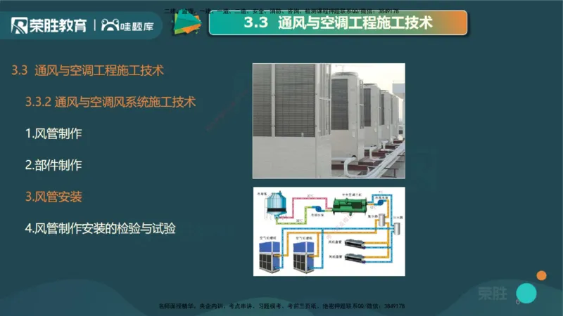 3.3通风与空调工程施工技术2（PPT版）_2026年一级建造师_2026年一建机电_2025年一建机电SVIP_02-基础精讲✿高端面授✿深度强化_12-机电《教材精讲班》王峰RS推荐_讲义