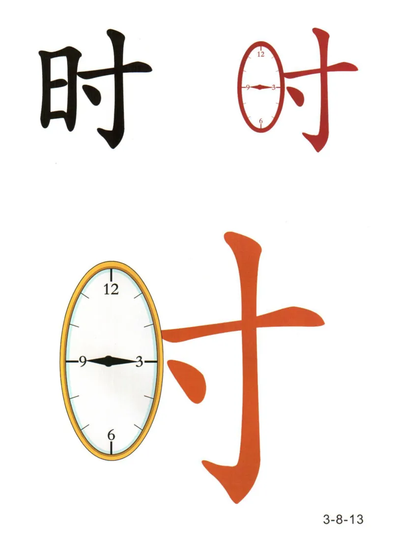 识字看图识字记忆闪卡-第三集_幼小语数英专项资料_幼小语文专项