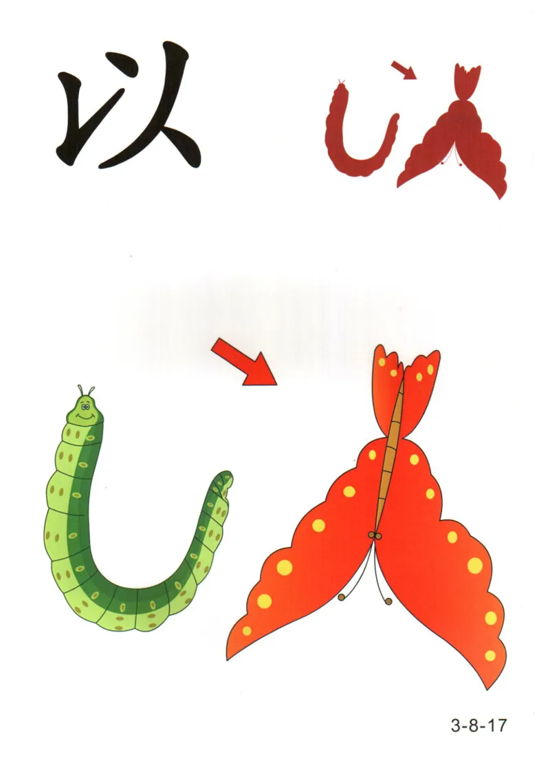 识字看图识字记忆闪卡-第三集_幼小语数英专项资料_幼小语文专项